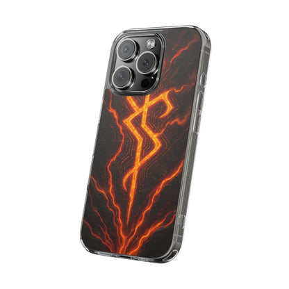 Molten Glyph • Apple iPhone 16 • Clear Case