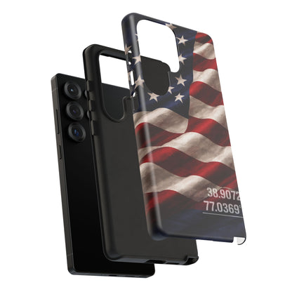 USA • Street Sovereign – Liberty Standard • Samsung Galaxy S25 • Wireless Friendly • Tough Case