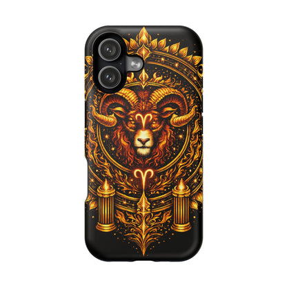 Aries • Elemental Armor • Inferno Authority • Apple iPhone 17 Pro • MagSafe Tough Case