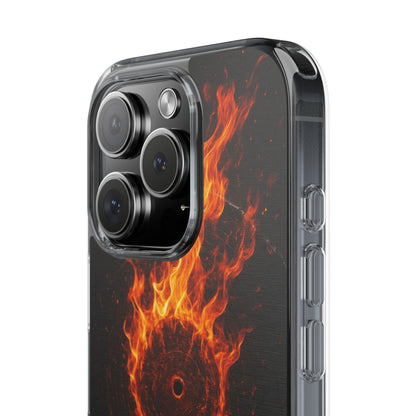 Vinyl Inferno • Apple iPhone 16 • Clear Case