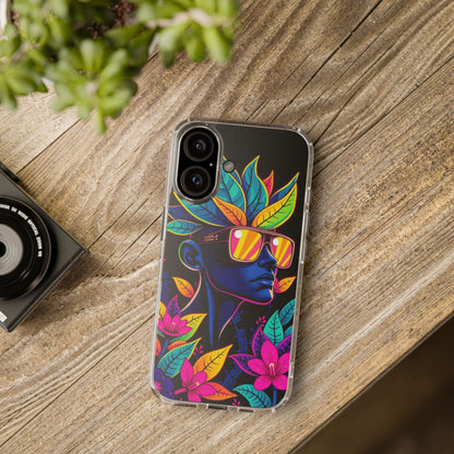 Neon Punk • Apple iPhone 16 • Clear Case