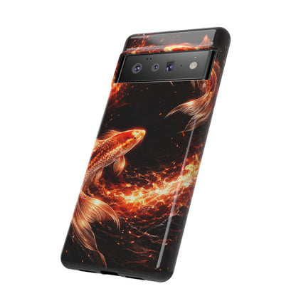 Fire Koi • Google Pixel 6 • Tough Case • Wireless Friendly