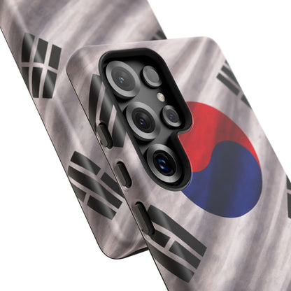 South Korea • Street Sovereign – Seoul Vector • Samsung Galaxy S25 • Wireless Friendly • Tough Case