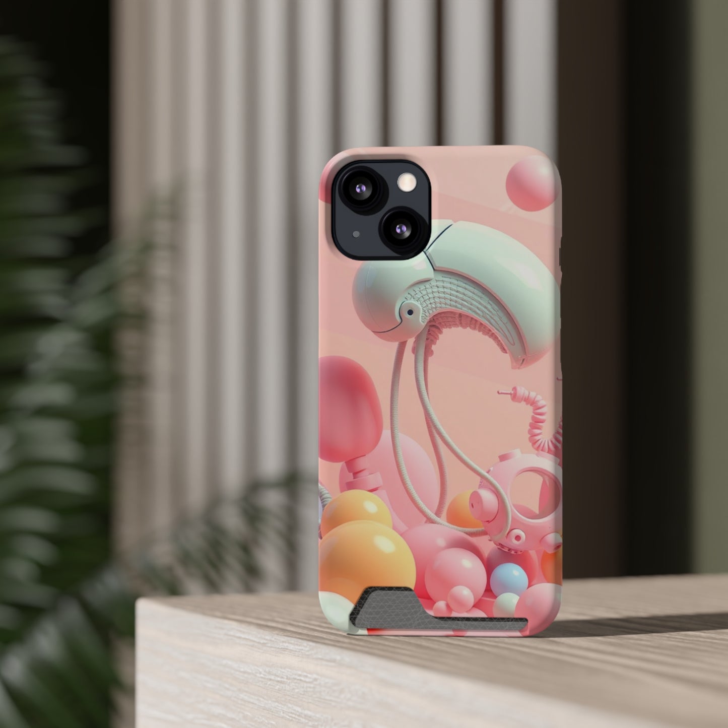 Alien Trinkets • Apple iPhone 13 • MagSafe® Tough Case with Card Holder