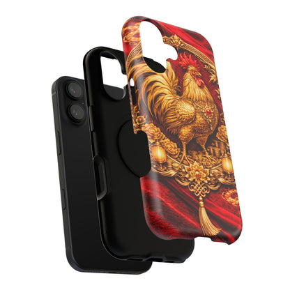 Rooster • Lunar Armor • Imperial Banner • Apple iPhone 17 Pro • MagSafe Tough Case