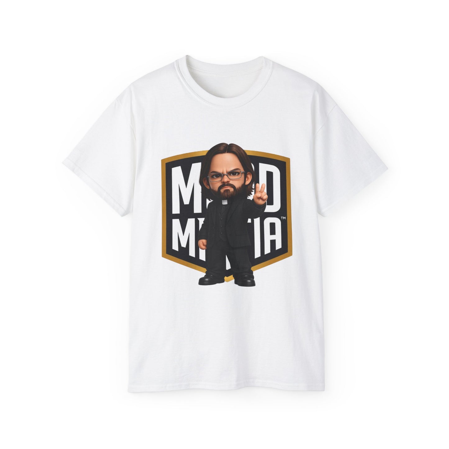 Brian Bible • Disciplined Conviction • Mood Militia • T-Shirt • Black Hat Pixels • Unisex