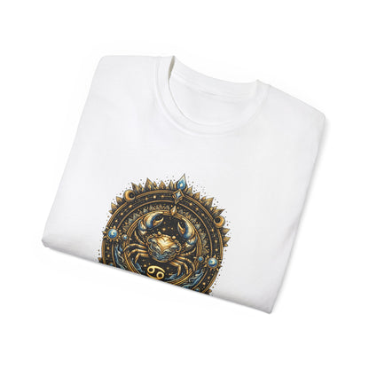 Cancer • Tidal Guard • Elemental Armor • T-shirt • Black Hat Pixels • Unisex