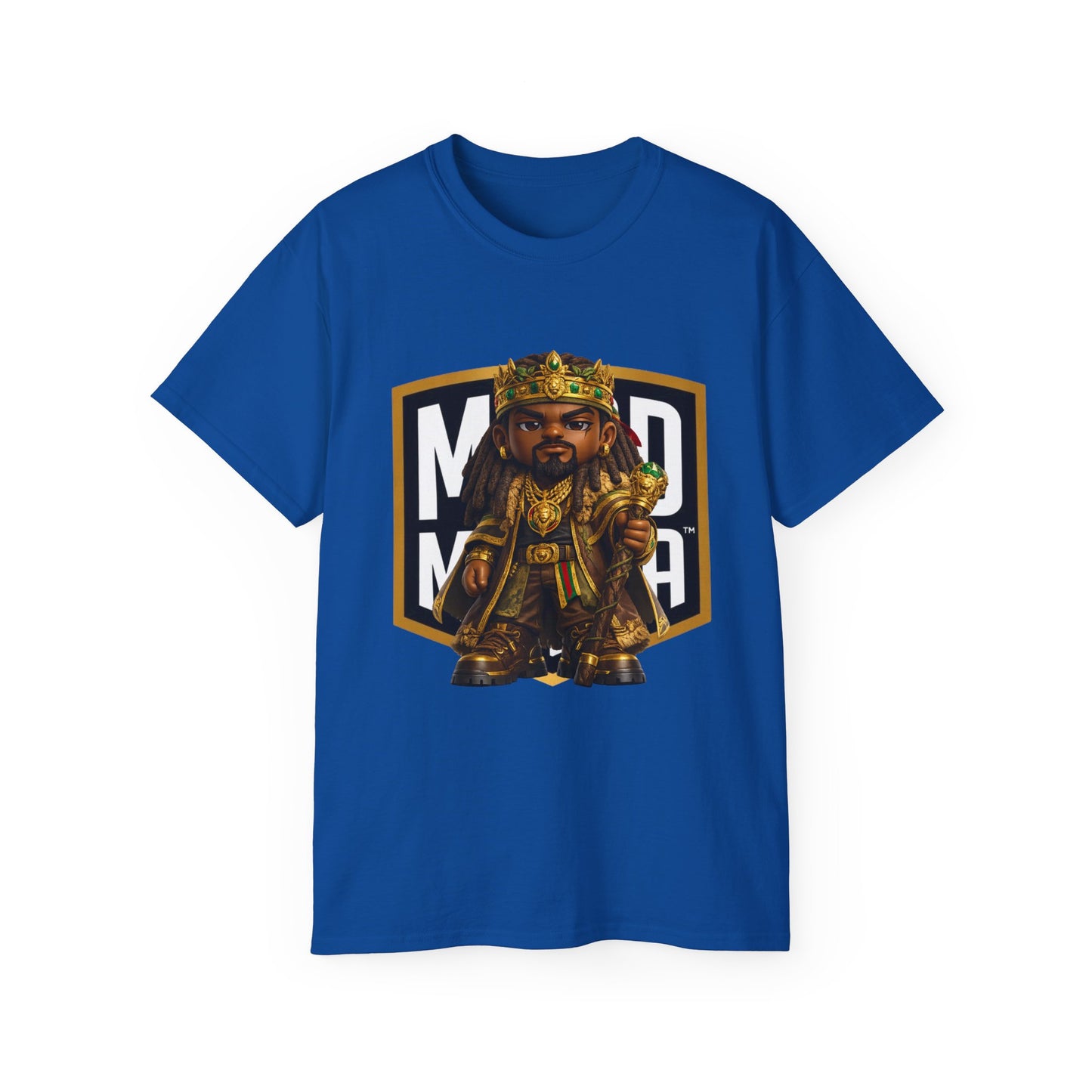 Malachi Sovereign • Crowned Dominion • Mood Militia • T-Shirt • Black Hat Pixels • Unisex