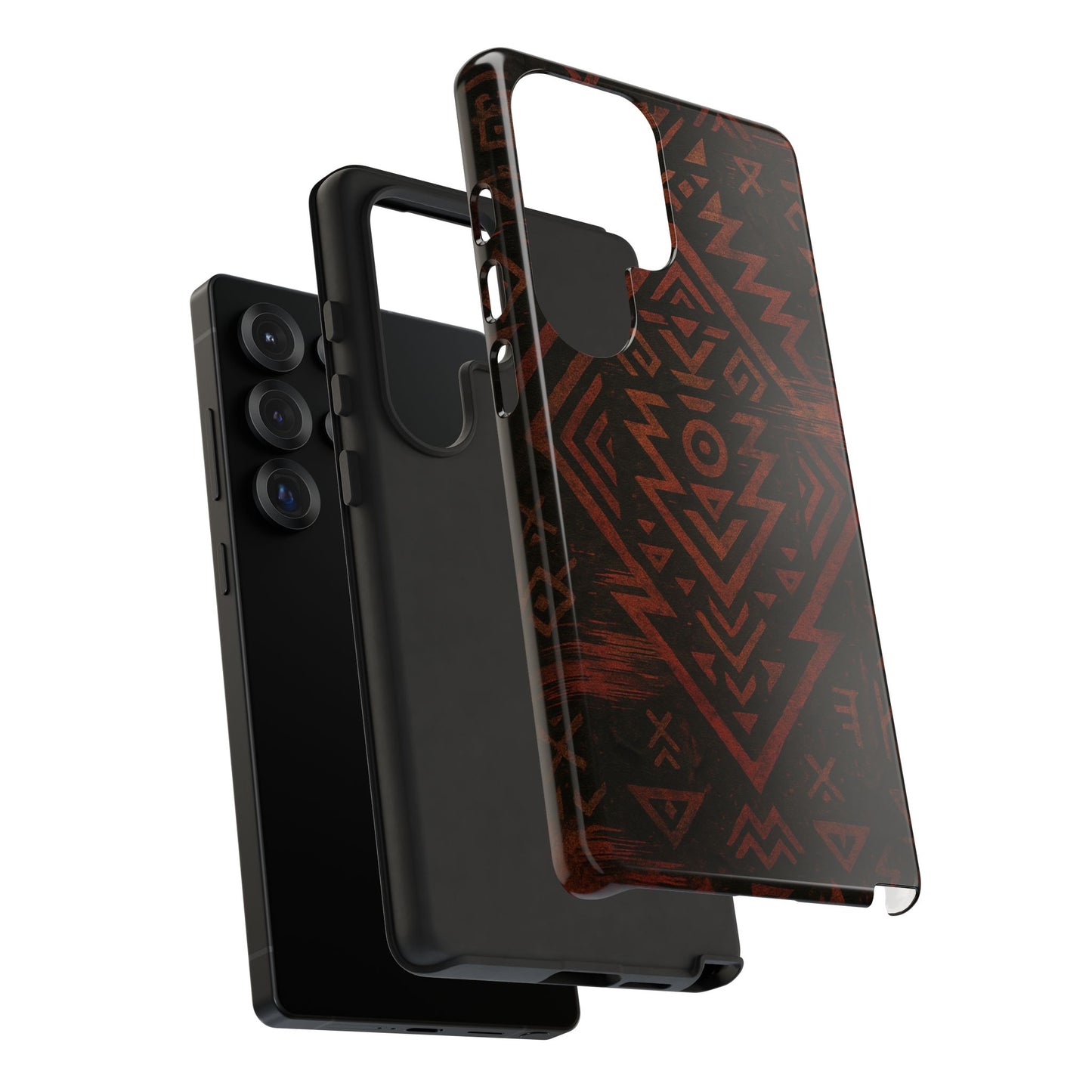 Tribal Glitch • Samsung Galaxy S25 • MagSafe® Magnetic Tough Case