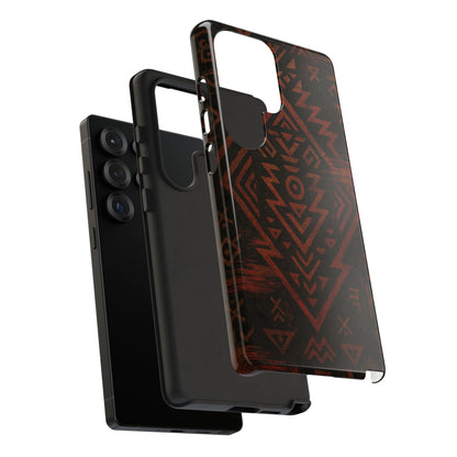 Tribal Glitch • Samsung Galaxy S25 • MagSafe® Magnetic Tough Case