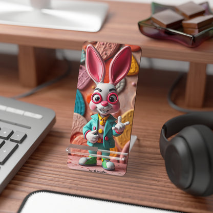 Vibe Bunny • Smartphone Display Stand tech accessory by Black Hat Pixels
