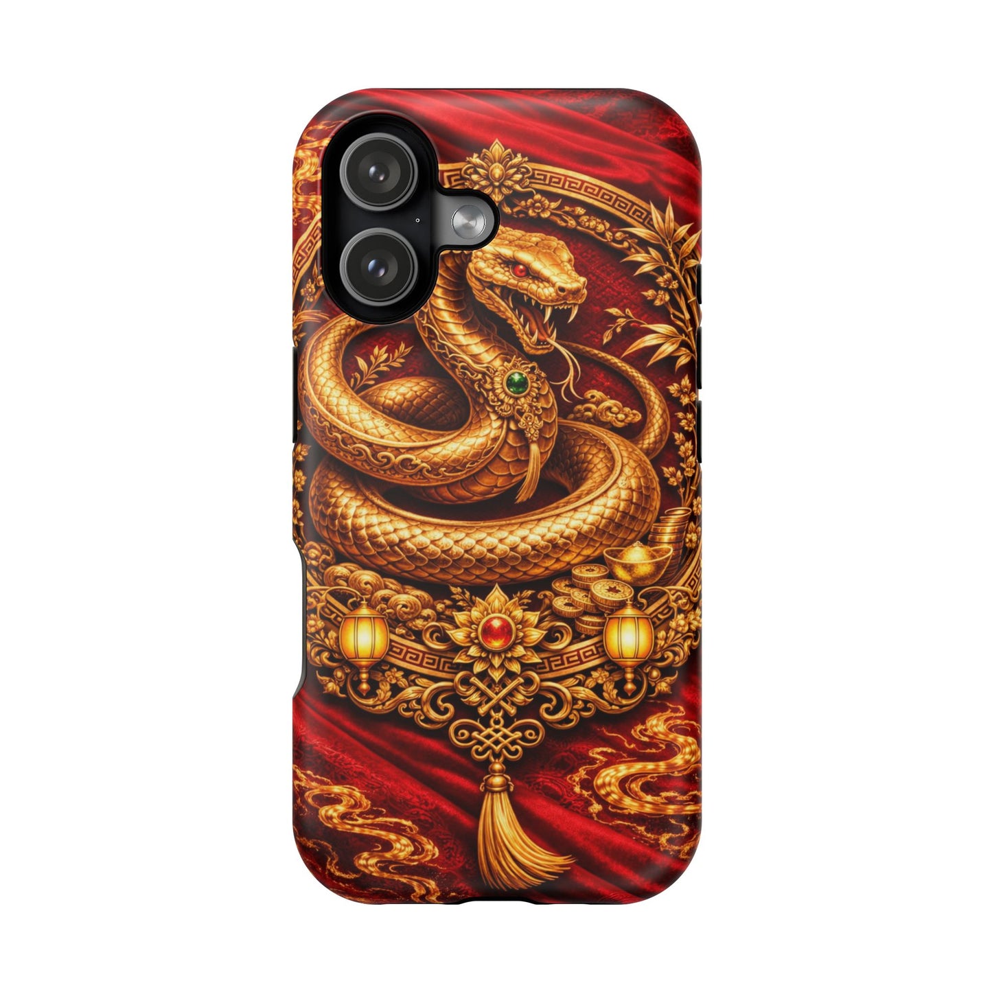 Snake • Lunar Armor • Imperial Banner • Apple iPhone 17 Pro • MagSafe Tough Case