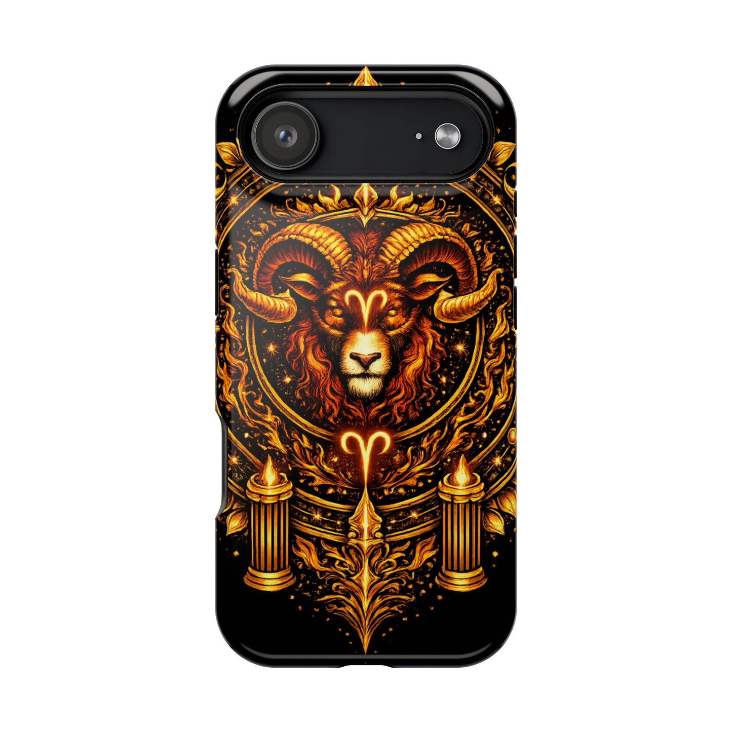Aries • Elemental Armor • Inferno Authority • Apple iPhone 17 Pro • MagSafe Tough Case