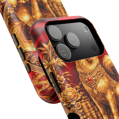 Dog • Lunar Armor • Imperial Banner • Apple iPhone 17 Pro • MagSafe Tough Case