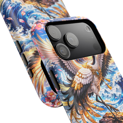 Radiant Ascent – Unbroken Honor • Obsidian Irezumi™ • Apple iPhone 17 Pro • MagSafe Tough Case
