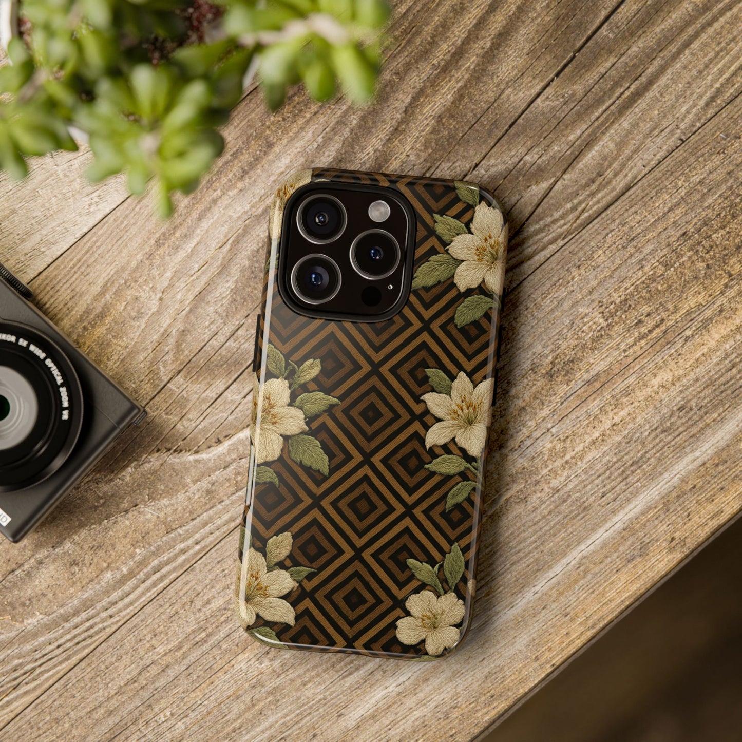 Velvet Bloom • Apple iPhone 16 • MagSafe® Tough Case