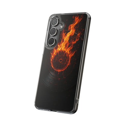 Vinyl Inferno • Samsung Galaxy S24 • Clear Case