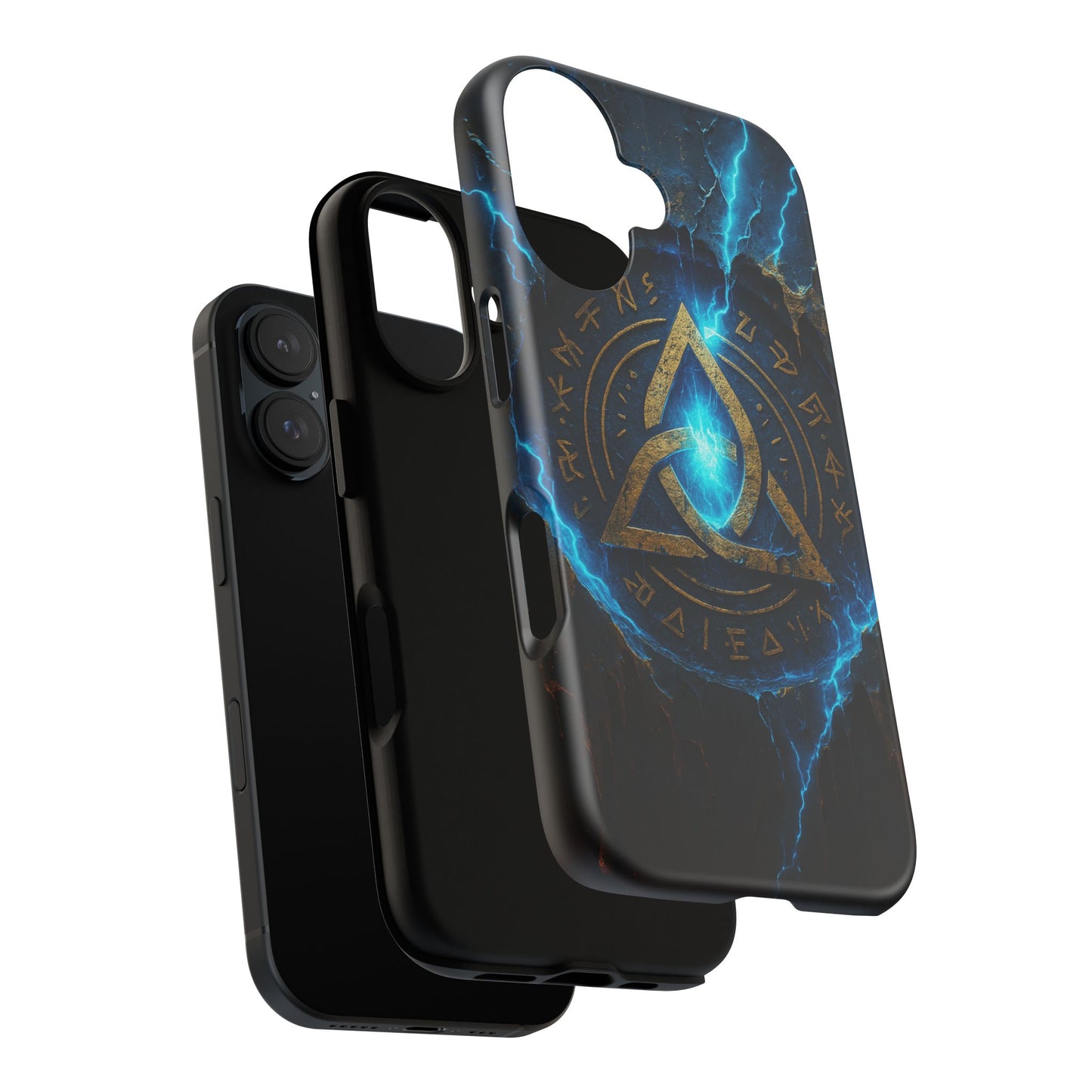 Mystic Triad • Apple iPhone 16 • MagSafe® Magnetic Tough Case