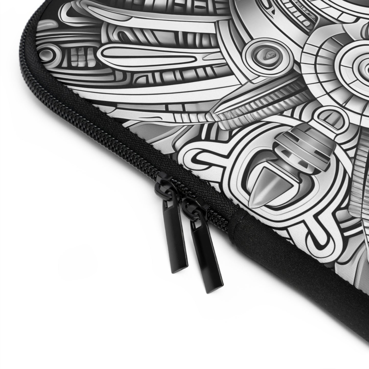 Circuit of the Sun • Dual Zipper Laptop Sleeve tech accessory by Black Hat Pixels