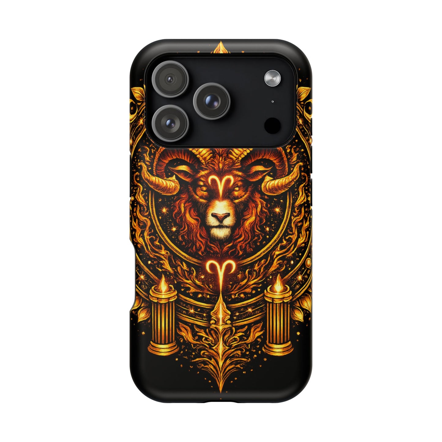 Aries • Elemental Armor • Inferno Authority • Apple iPhone 17 Pro • MagSafe Tough Case