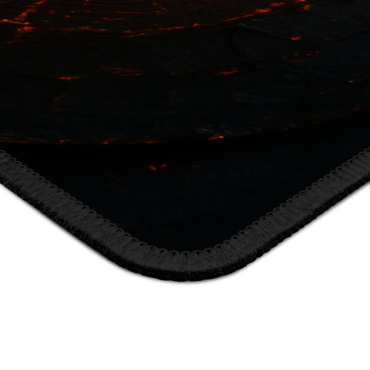 Vinyl Inferno • Eco-Friendly Gaming Mouse Pad