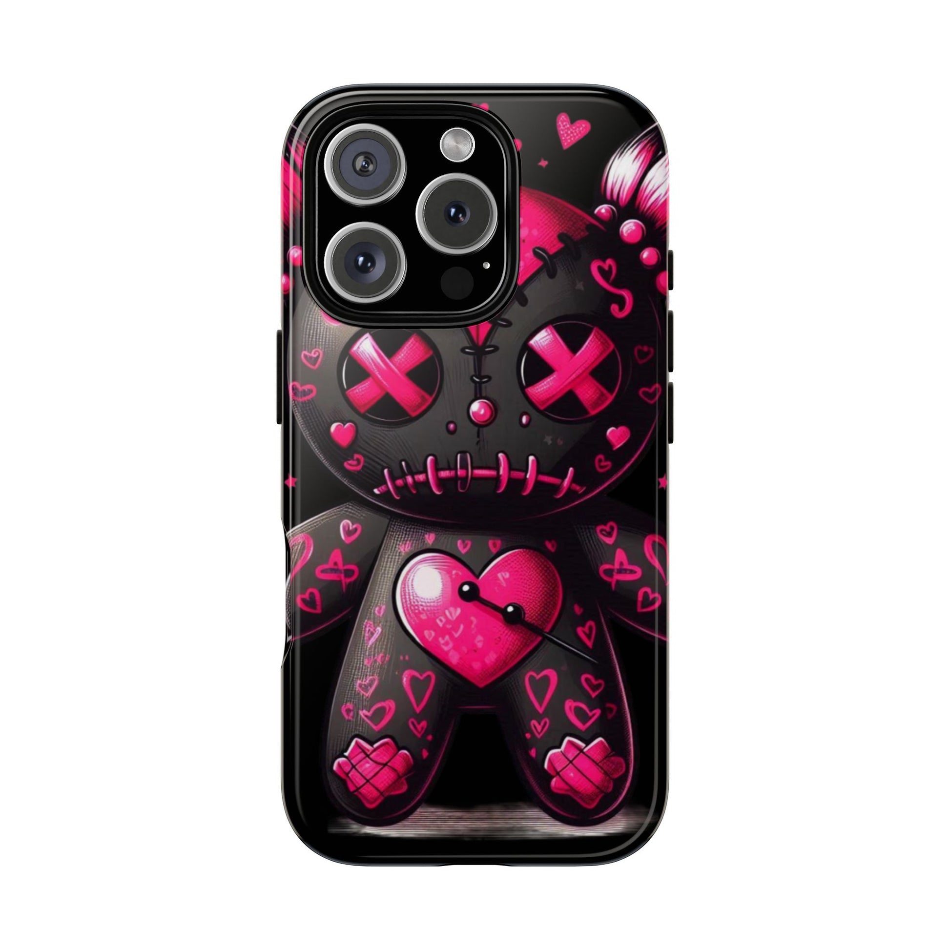 Lovebug Malfunction • Apple iPhone 16 Pro • MagSafe® Tough Case phone case by Black Hat Pixels