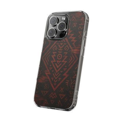 Tribal Glitch • Apple iPhone 16 • Clear Case