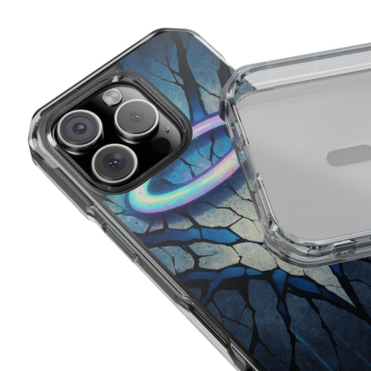 Fractured Halo • Apple iPhone 16 • MagSafe® Clear Case