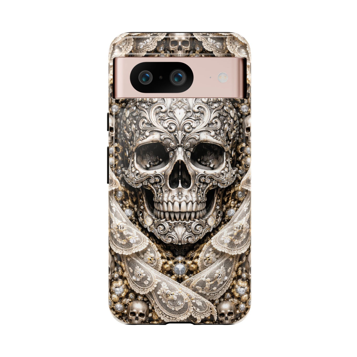 Chrome Requiem • Google Pixel 8 • Tough Case • Wireless Friendly