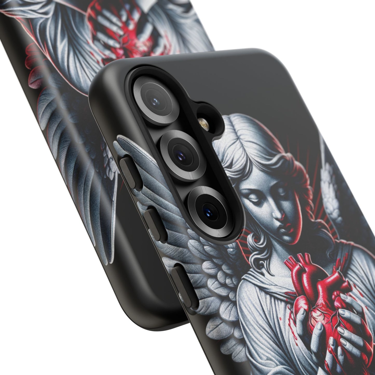 Angel Heart • Samsung Galaxy S25 • Wireless Friendly • Tough Case