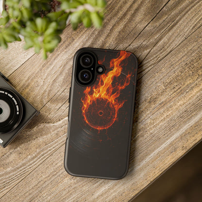 Vinyl Inferno • Apple iPhone 16 • MagSafe® Magnetic Tough Case