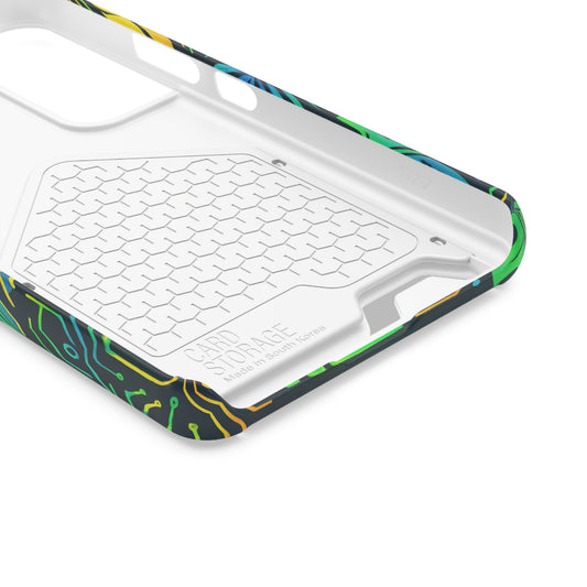 Cyber Tropics • Samsung Galaxy S22 • MagSafe® Tough Case with Card Holder