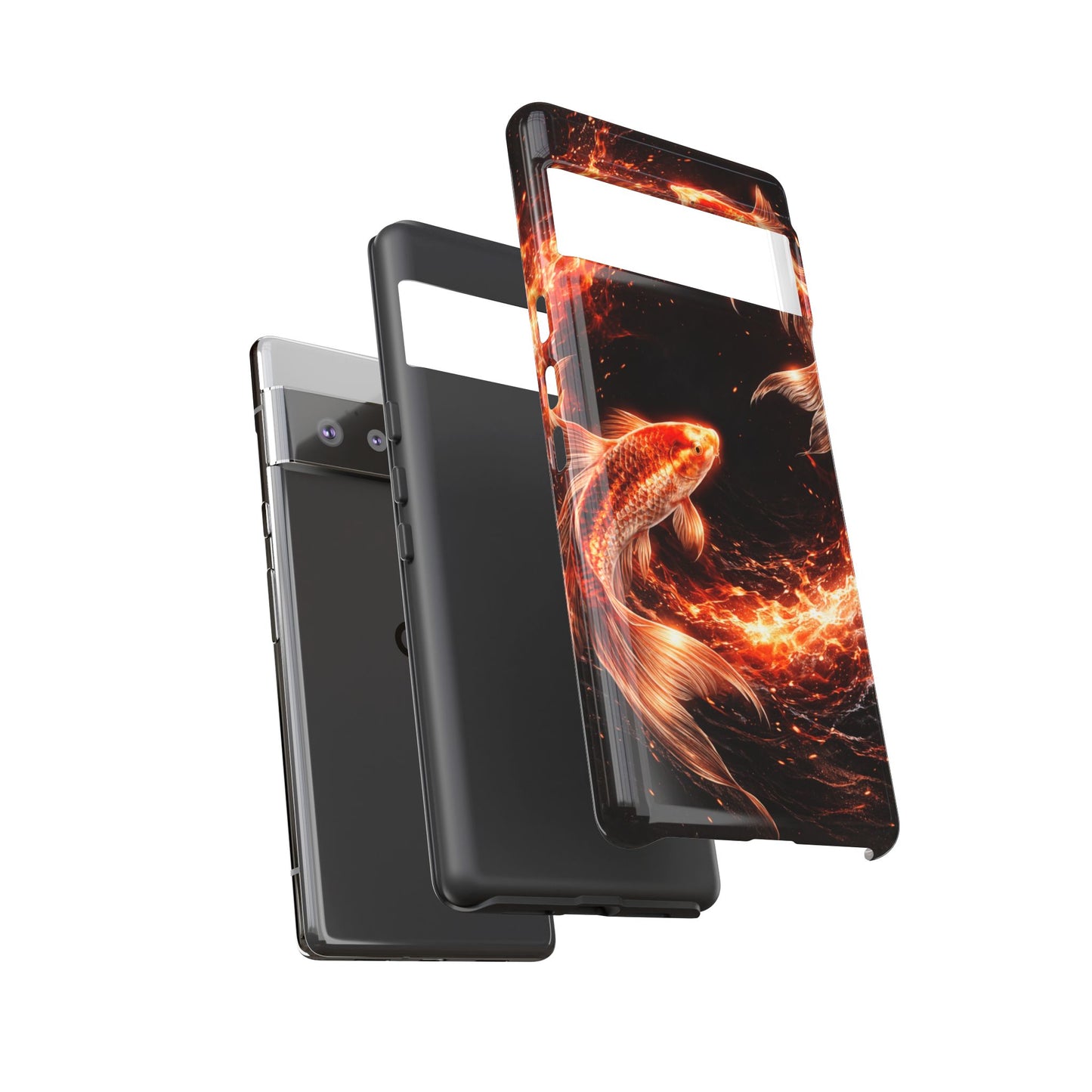 Fire Koi • Google Pixel 6 • Tough Case • Wireless Friendly