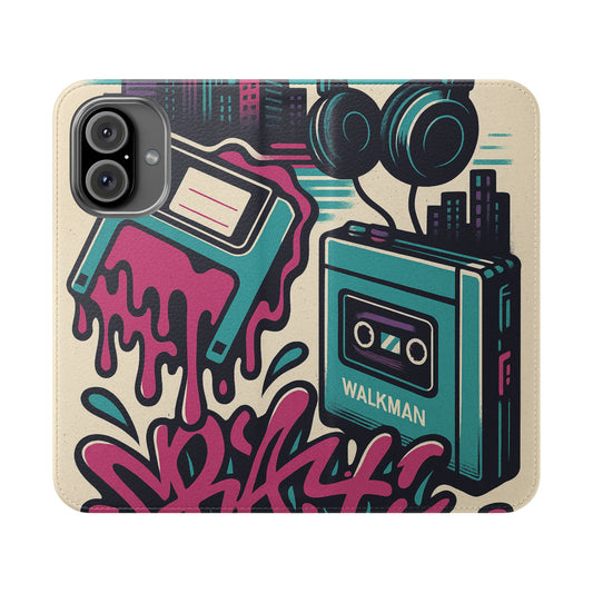 Retro Beats • Apple iPhone 16 Flip Case