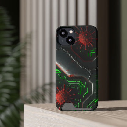 Atom Weld • Apple iPhone 13 • Tough Case with Card Holder • MagSafe®