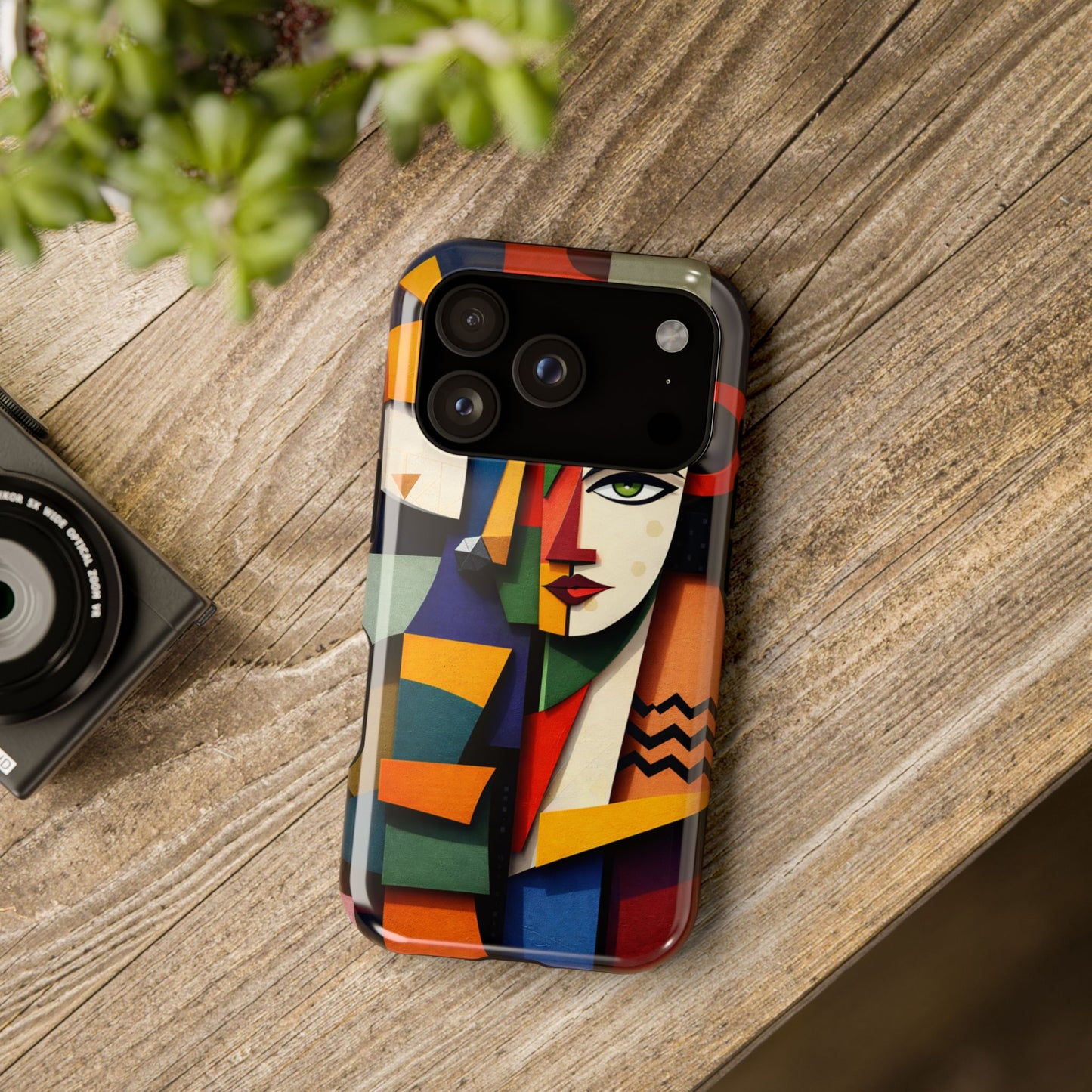 Relief Cubism • EPOCH I • Dominion of Color™ • Apple iPhone 17 • Tough Case • MagSafe®