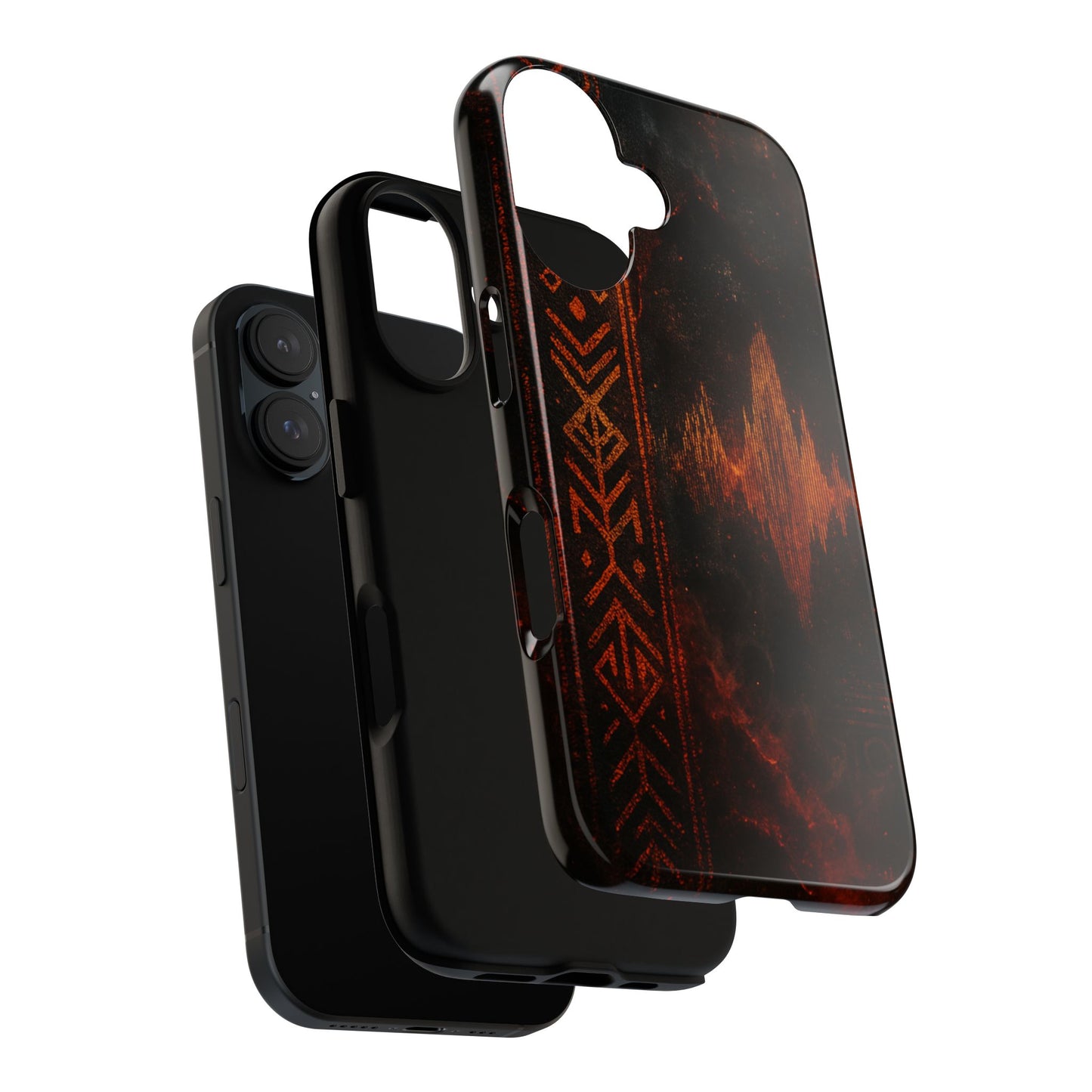 Tribal Pulse • Apple iPhone 16 • MagSafe® Magnetic Tough Case