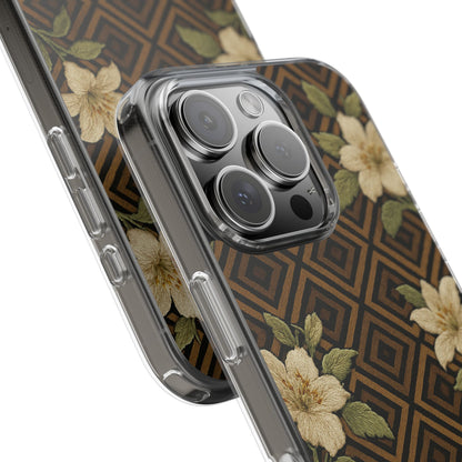 Velvet Bloom • Apple iPhone 16 • Clear Case