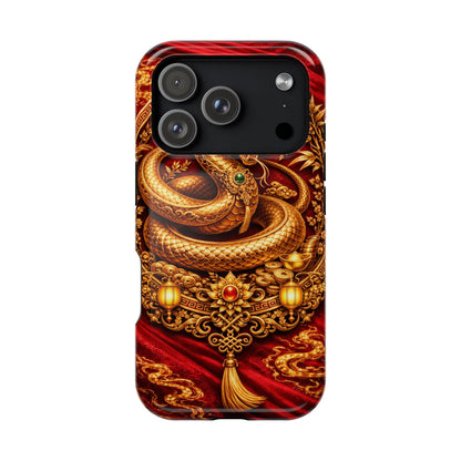 Snake • Lunar Armor • Imperial Banner • Apple iPhone 17 Pro • MagSafe Tough Case