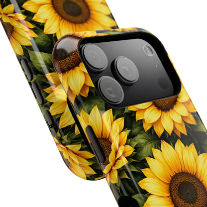 Solar Bloom • Floral Fusion • Apple iPhone 17 Pro • MagSafe® Tough Case