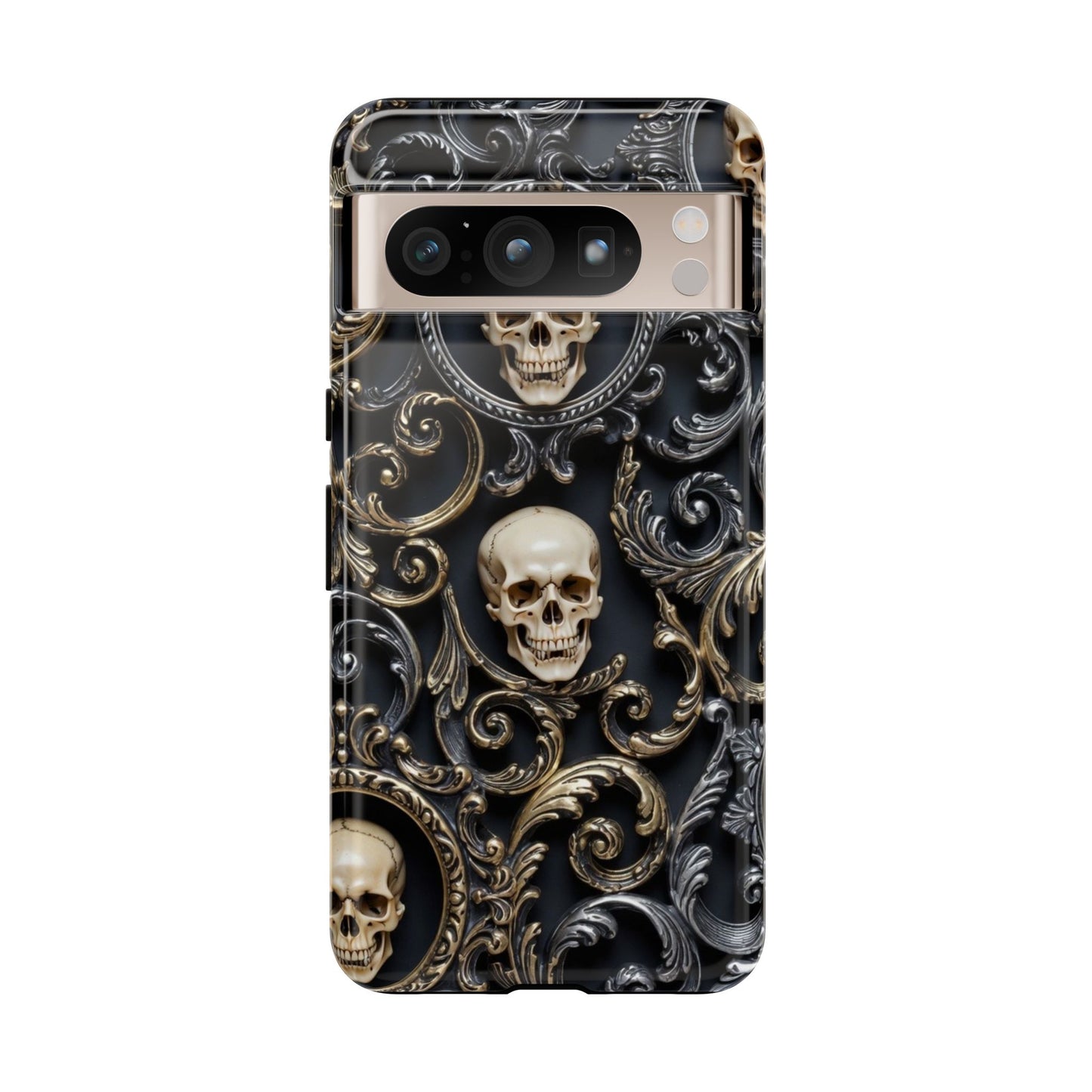 Opulent Skull • Google Pixel 8 • Tough Case • Wireless Friendly