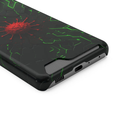 Atomic Fusion • Samsung Galaxy S21 • MagSafe® Tough Case with Card Holder
