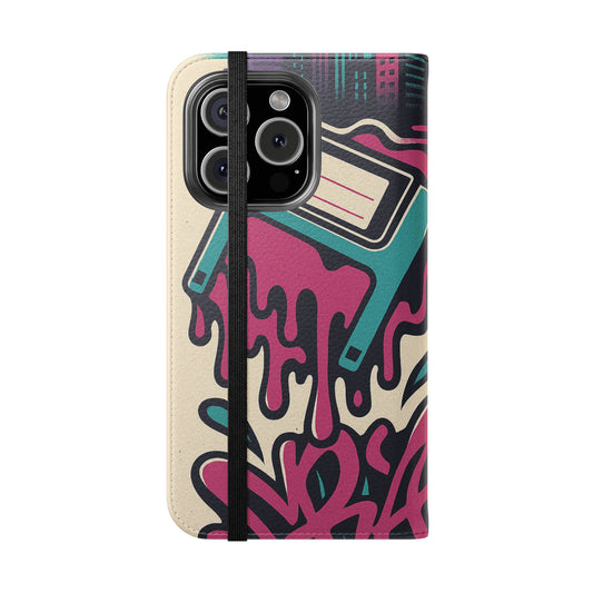 Retro Beats • Apple iPhone 16 Flip Case