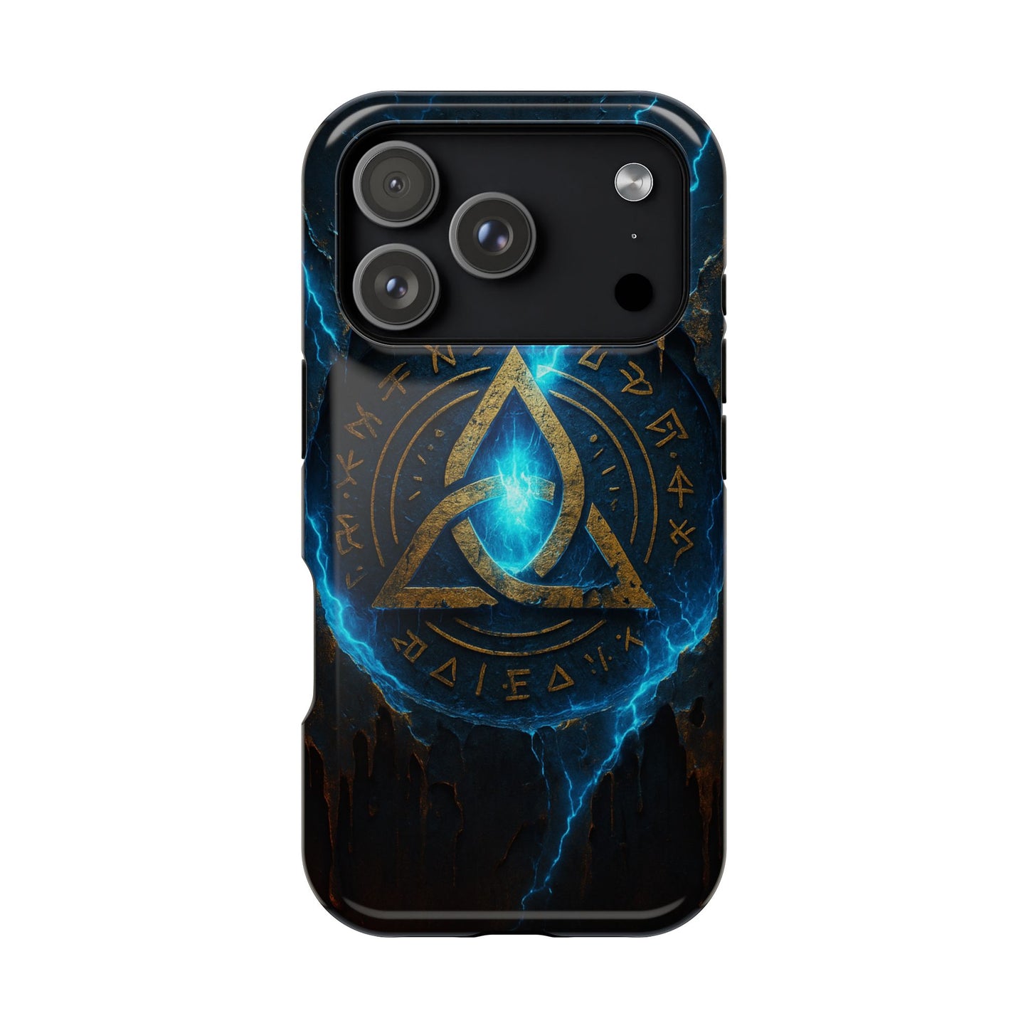 Mystic Triad • Apple iPhone 17 Pro • MagSafe® Tough Case phone case by Black Hat Pixels