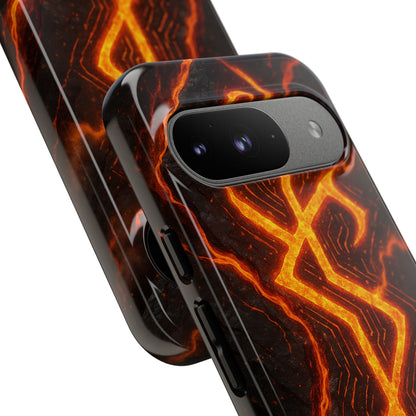 Molten Glyph • Google Pixel 9 • MagSafe® Magnetic Tough Case