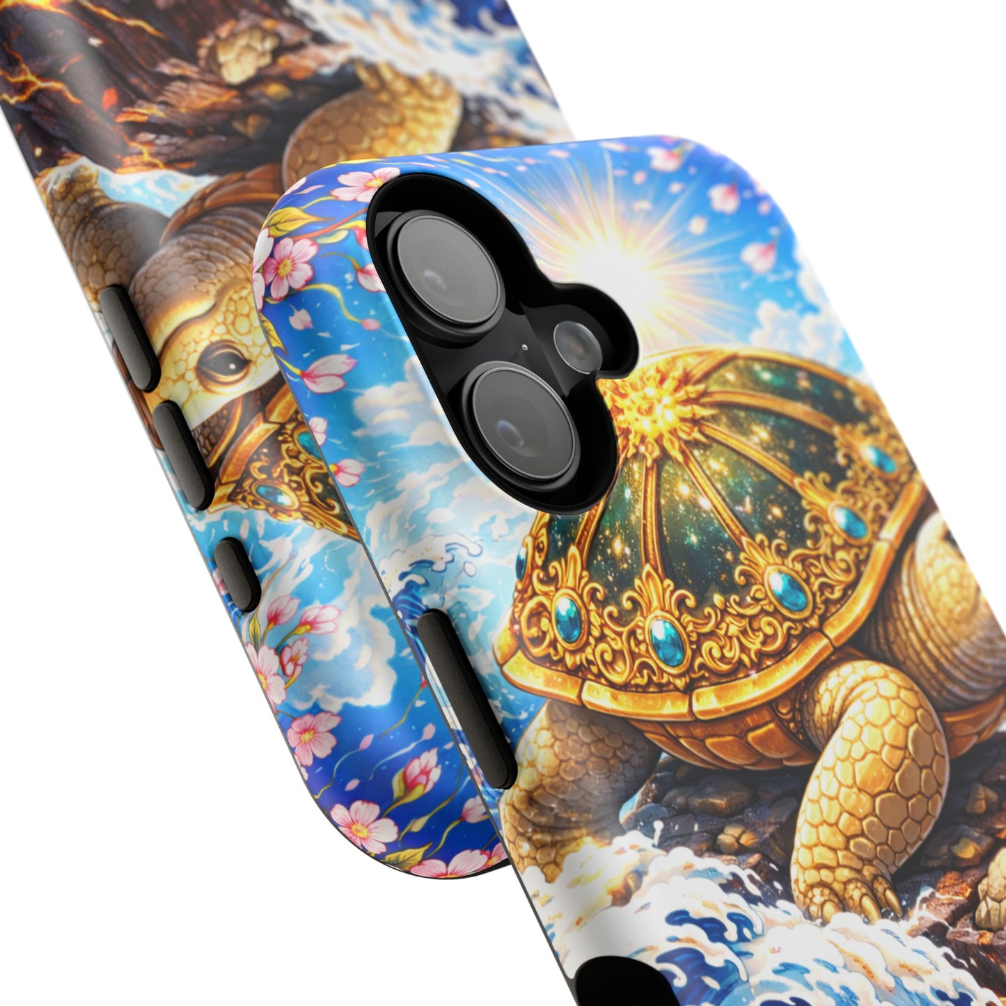 Stonebound Patience – Eternal Foundation • Obsidian Irezumi™ • Apple iPhone 17 Pro • MagSafe Tough Case