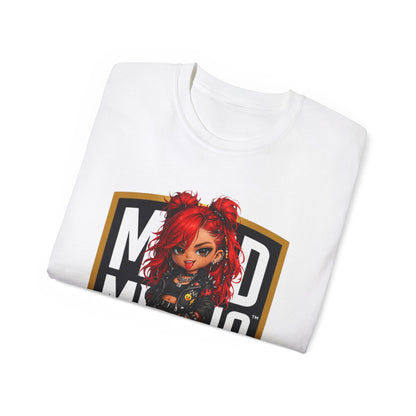 Scarlet Vane • Wild Voltage • Mood Militia • T-Shirt • Black Hat Pixels • Unisex