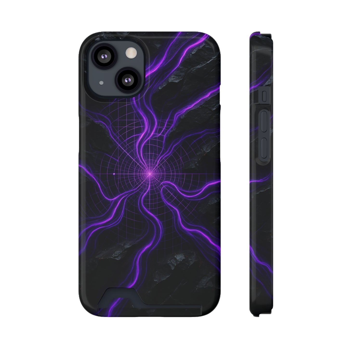 Pulse Grid • Apple iPhone 13 • MagSafe® Tough Case with Card Holder