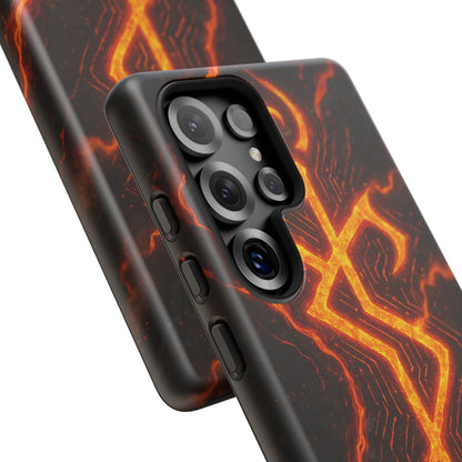 Molten Glyph • Samsung Galaxy S25 • MagSafe® Magnetic Tough Case