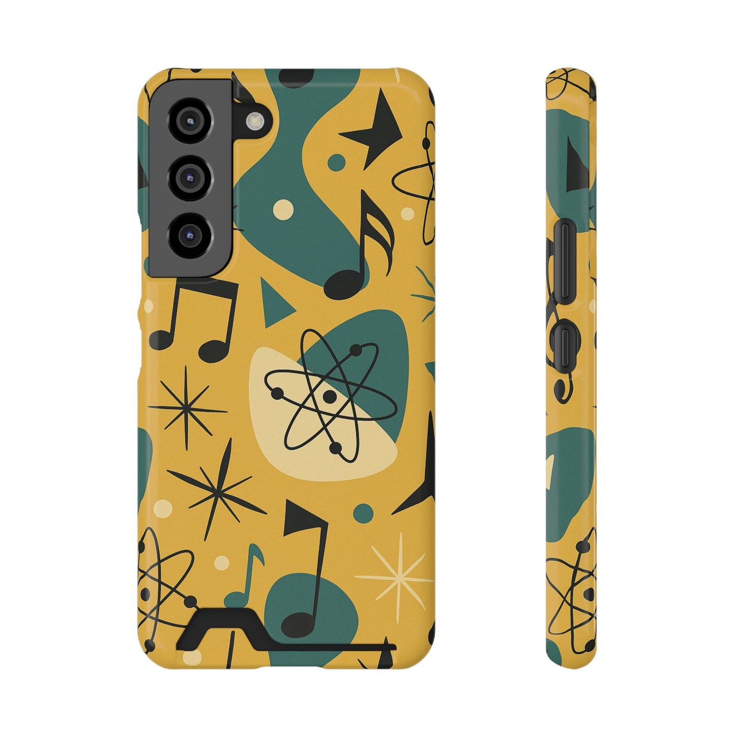 Atomic Picnic • Samsung Galaxy S22 • Tough Case with Card Holder • Wireless Friendly